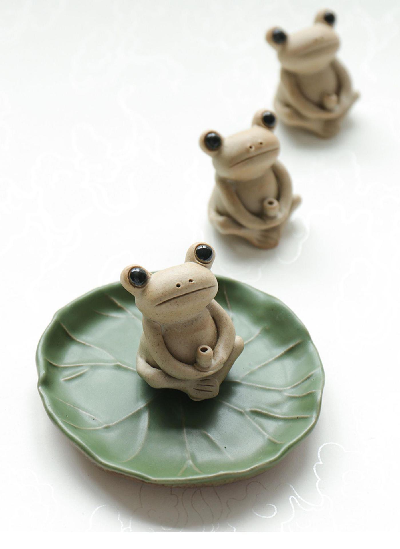 Handmade Ceramic Stick Incense Burner Holder