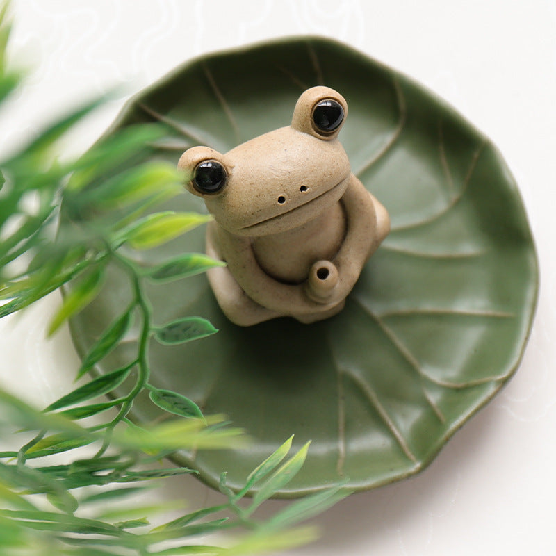 Handmade Ceramic Stick Incense Burner Holder