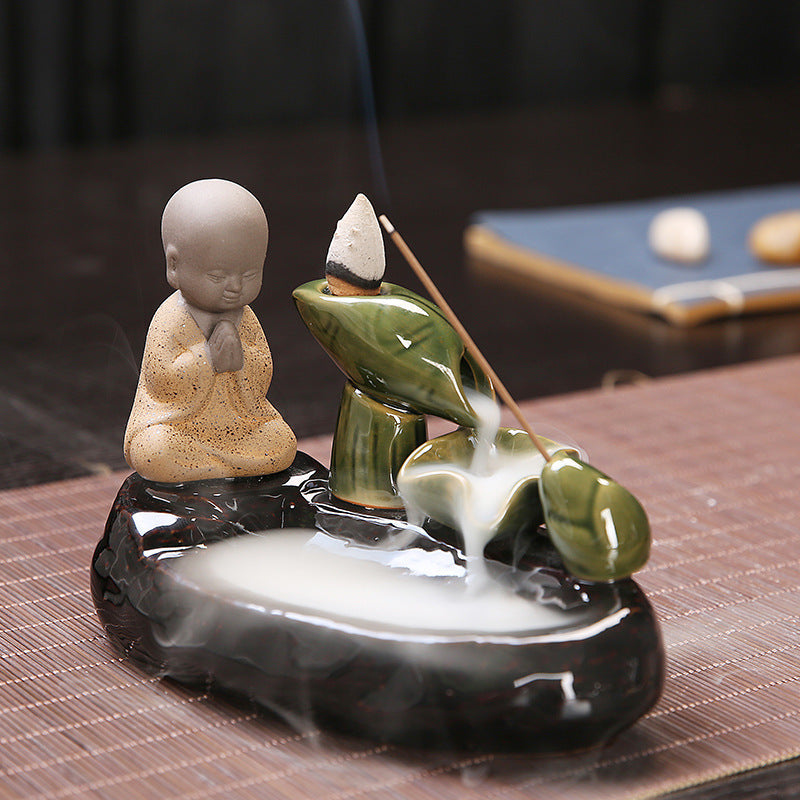 flowing water incense burner incense burner