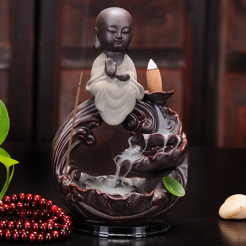 Creative back incense burner