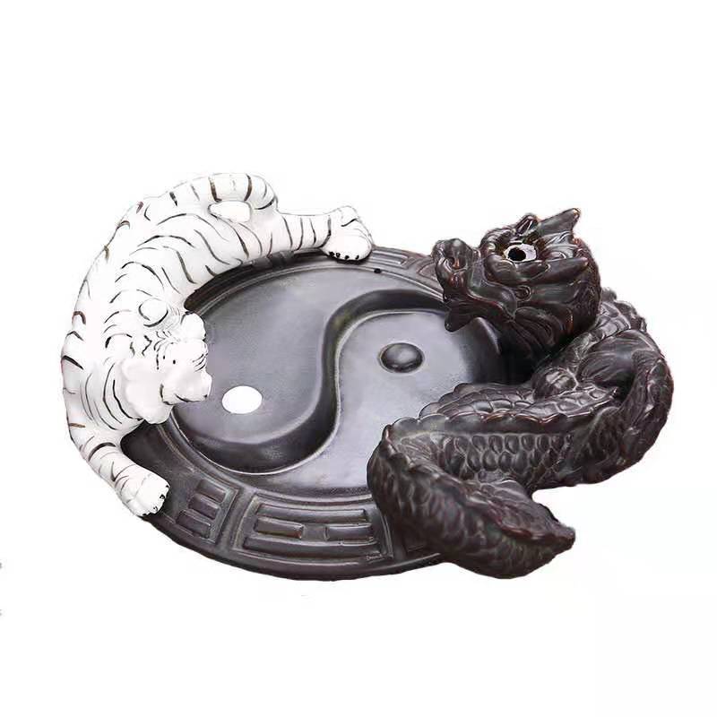 Dragon Back Incense Burner Creative Decoration