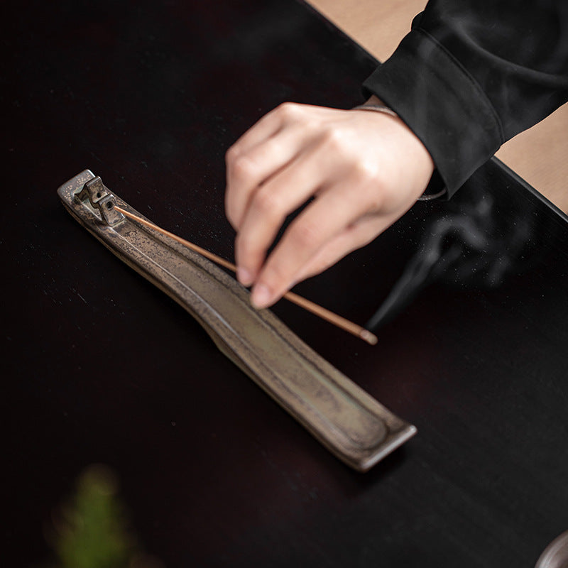 Long History Ceramic Joss-stick Incense Base Incense Holder Incense Holder Indoor