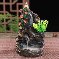 Hair Resin Censer Crafts Resin Decorations Creative Backflow Incense Burner Joss-stick Incense Coil Incense Holder Incense Holder