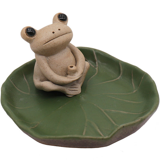 Handmade Ceramic Stick Incense Burner Holder