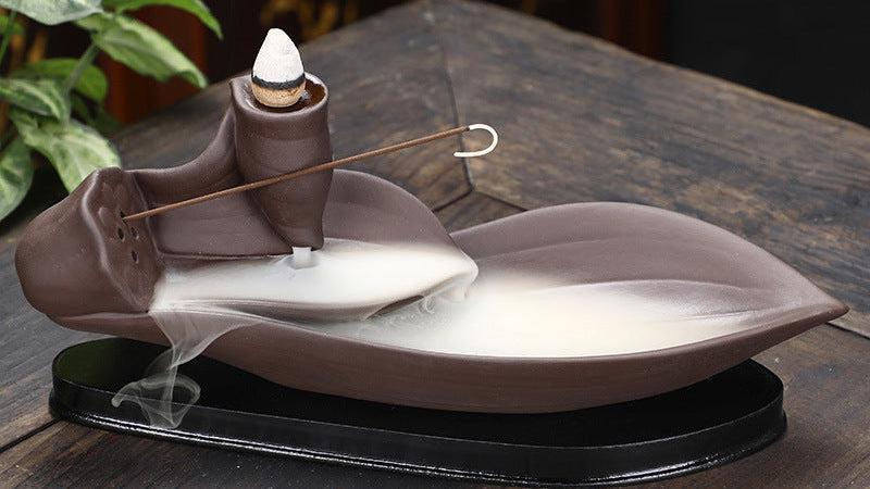 Backflow Incense Burner sandalWood Incense Burner Line Incense Burner Zen Ornaments