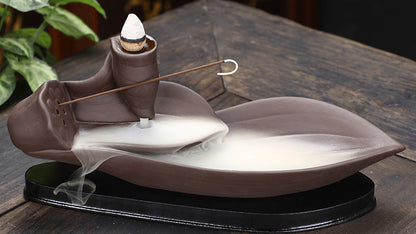 Backflow Incense Burner sandalWood Incense Burner Line Incense Burner Zen Ornaments