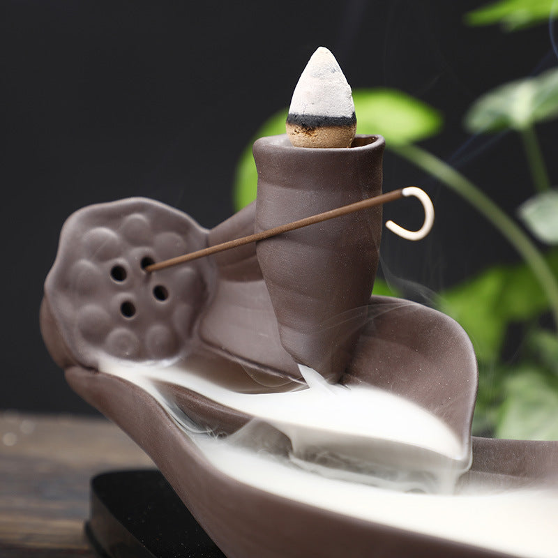 Backflow Incense Burner sandalWood Incense Burner Line Incense Burner Zen Ornaments