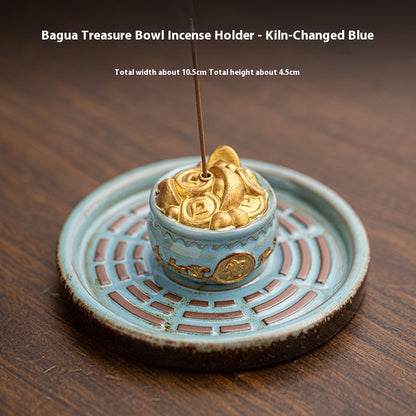 Gossip Cornucopia Incense Holder Chinese Creative Incense Coil Burner