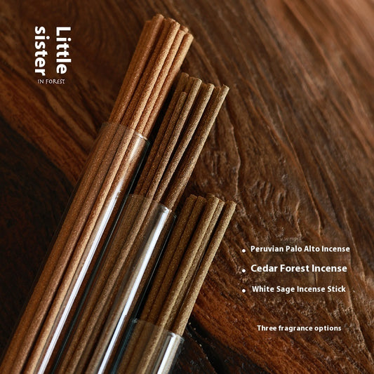 White Sage Incense Sticks, Holy Wood, Cedar, Natural Plant Indoor Aromatherapy