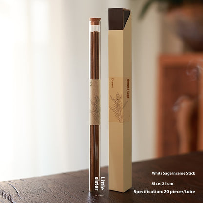 White Sage Incense Sticks, Holy Wood, Cedar, Natural Plant Indoor Aromatherapy