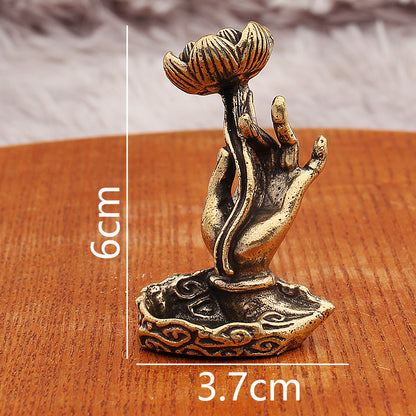 Buddha Hand Lotus Guanyin Buddha Hand Incense Burner Incense Holder Incense Holder