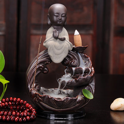 Creative back incense burner