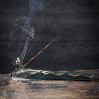 Backflow Incense Burner Creative Home Decoration Ceramic Line Incense Burner