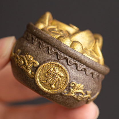 Gossip Cornucopia Incense Holder Chinese Creative Incense Coil Burner