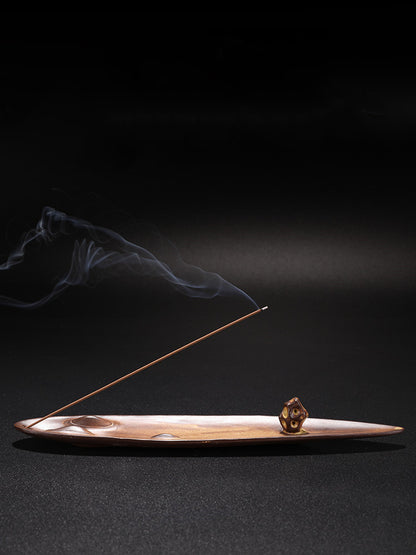 Cloud Sea Lying Incense Burner Creative Ceramic Line Incense Burner