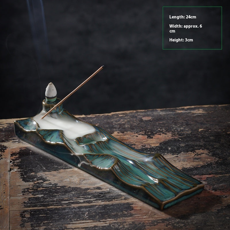 Backflow Incense Burner Creative Home Decoration Ceramic Line Incense Burner